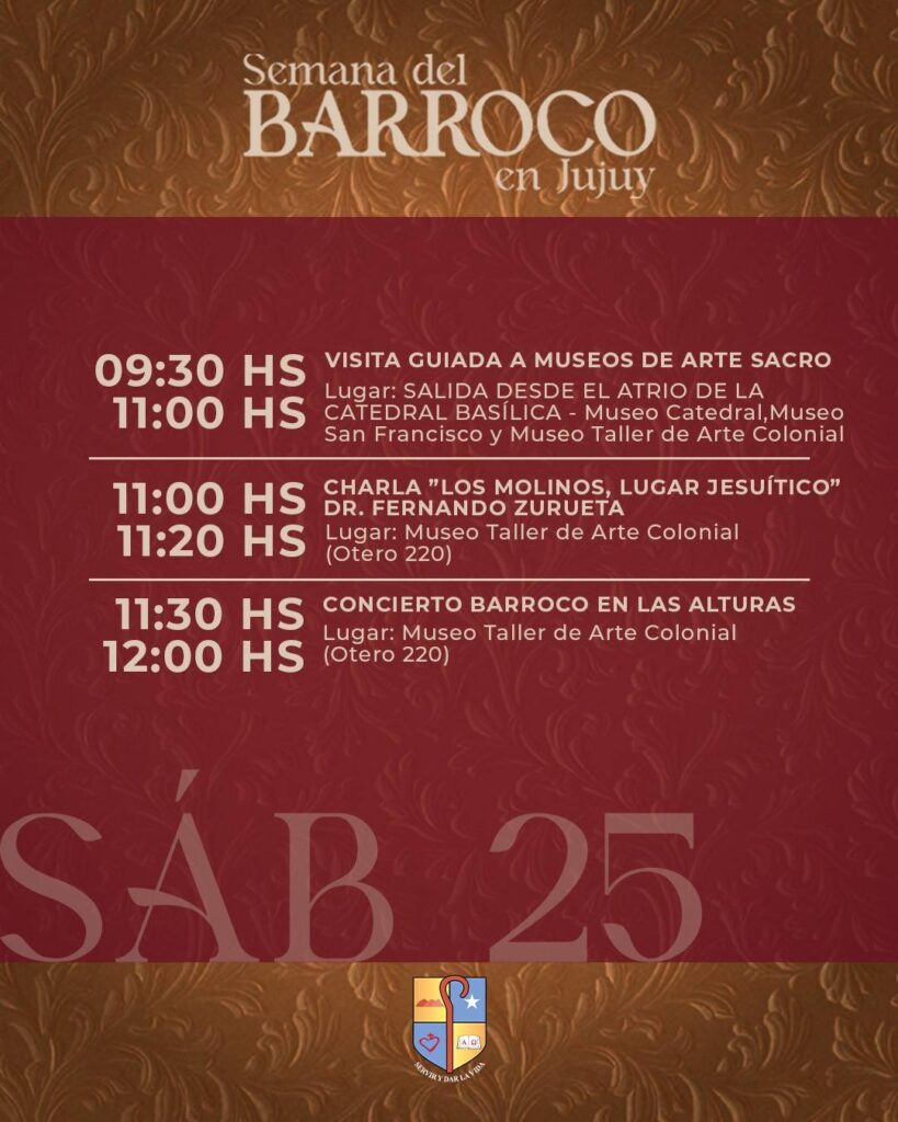 Barroco 2. propuestas sábado 25